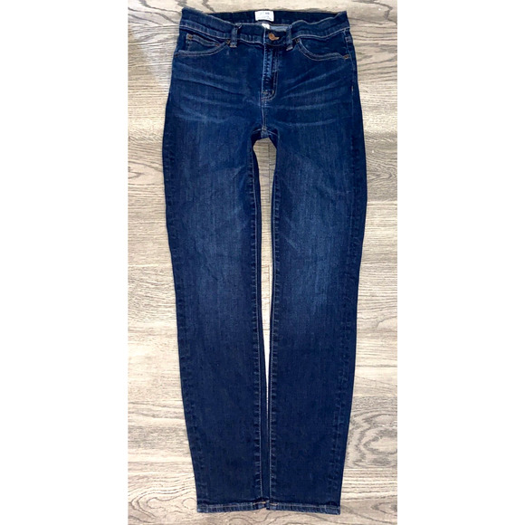 J.Crew JCREW Lookout High Rise Skinny Leg Stretch Jeans Size 27 - Picture 1 of 4